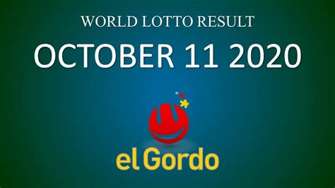 el gordo jackpot|El Gordo Lottery Results .